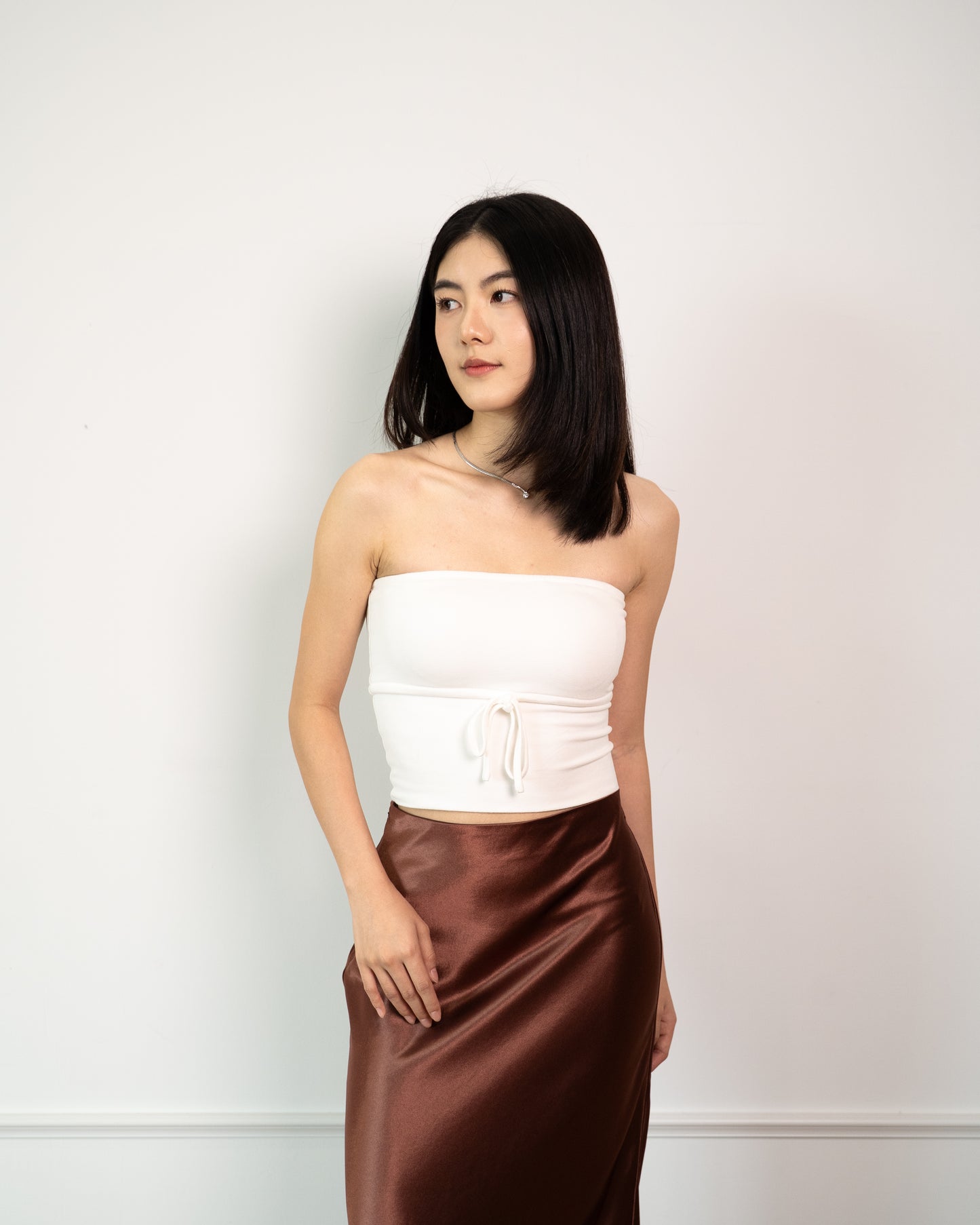 Serena Satin Maxi Skirt