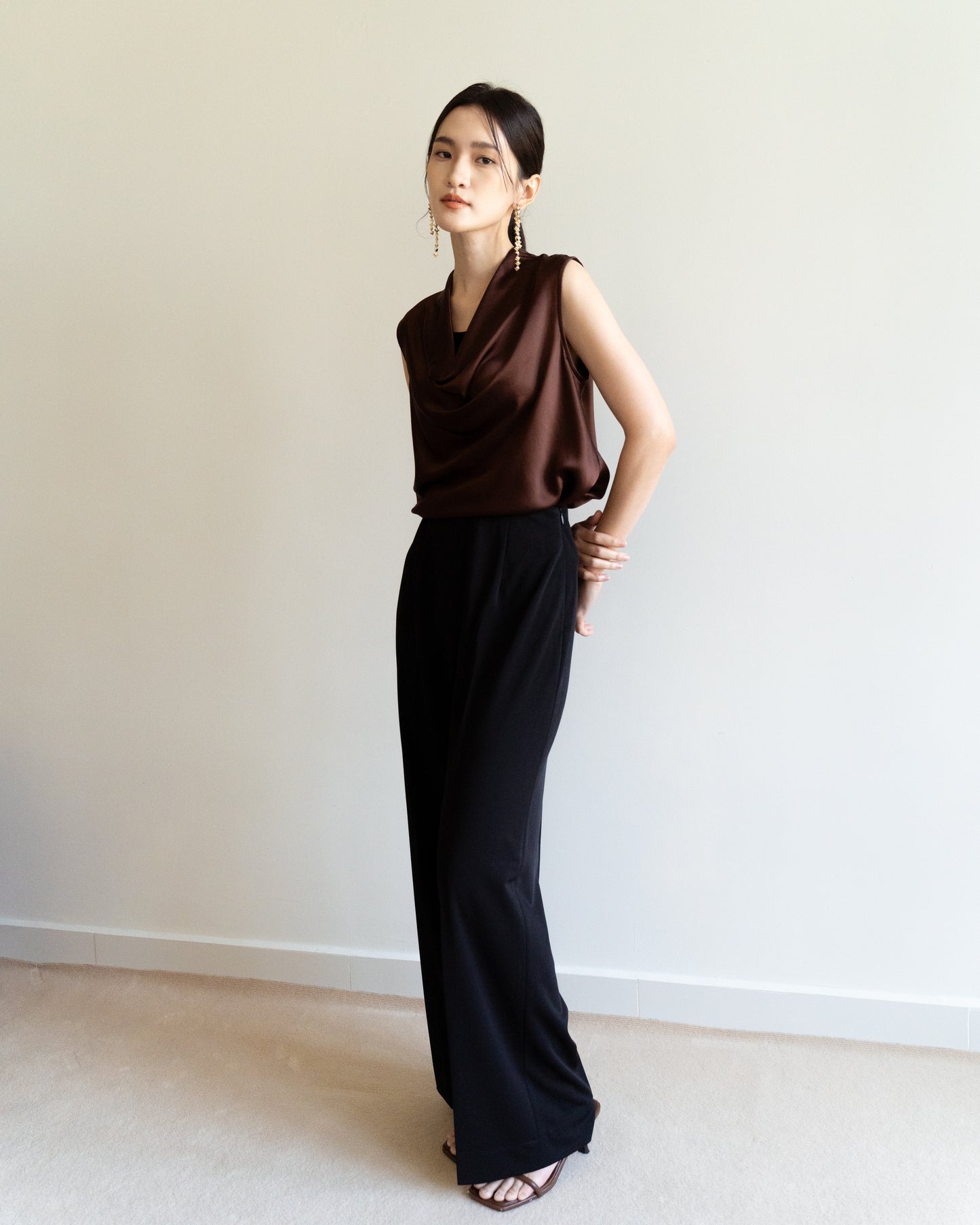 Elena Acetate Top