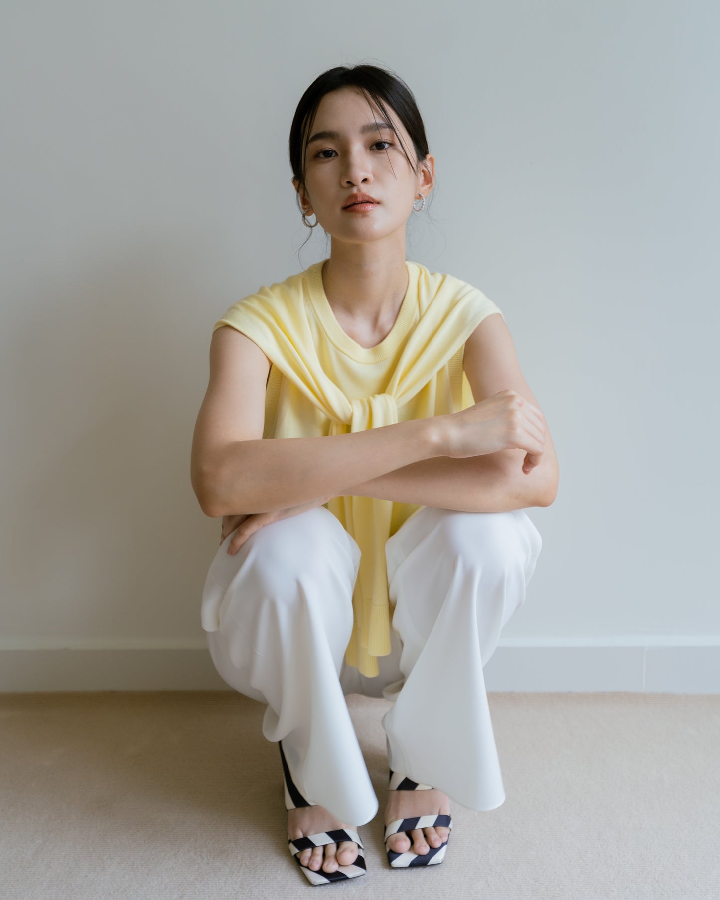 Eloise Knit Scarf-Top