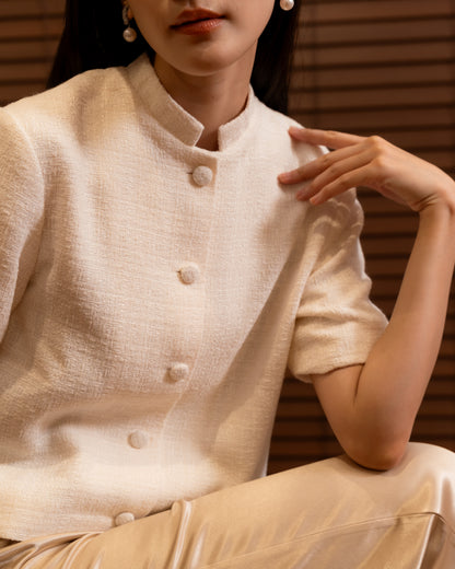 Hera Tweed Blouse