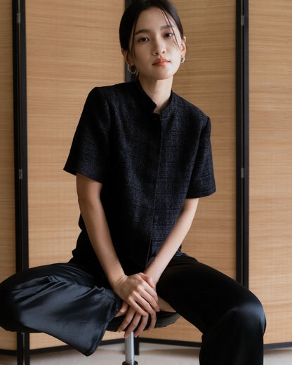 Hera Tweed Blouse